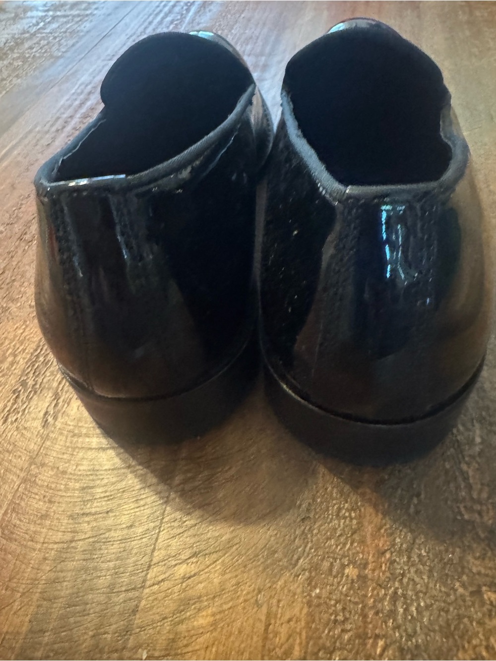 Johnston & Murphy Gavney Black Patent Leather Slip-On Loafers Men's Size 8M - Picture 5 of 10